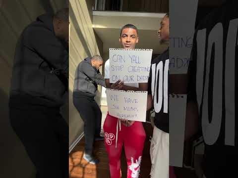 MY DAD GETS CHEATED ON!🤦🏾‍♂️ #youtubeshorts #funny #twins