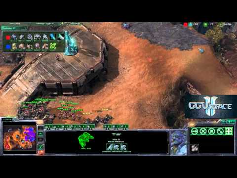IdrA vs qxc TvZ MLG DC Game3 Part1