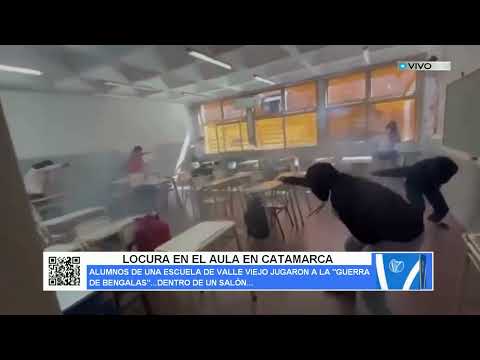 LOCURA EN EL AULA EN CATAMARCA