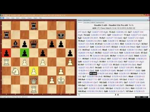Houdini 3 x64   Houdini 2 0c Pro x64, LTC Chess Match, Game 48 of 96