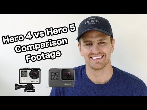 GoPro Hero4 Silver vs Hero5 Black - Comparison Footage (GoPro Tip #003)