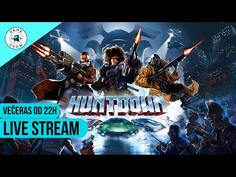 Huntdown - Plaćenik iz budućnosti // Retro Night Live // Escape Game Show