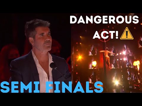 "Aidan Bryant AGT Semi Final 2021" His Aerial Life Risk Makes Everyone WOW! Amazing Act!