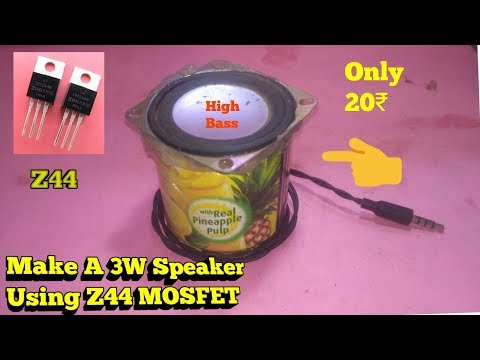 Make a Simple Speaker using Z44 At home Video