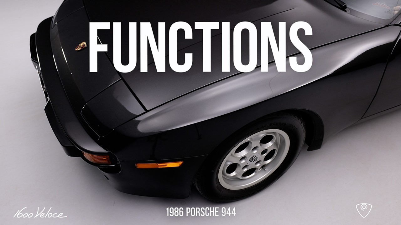 1986 Porsche 944 5-Speed - Video 1