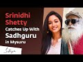 KGF Actress Srinidhi Shetty Asks Sadhguru About His Love For Mysuru