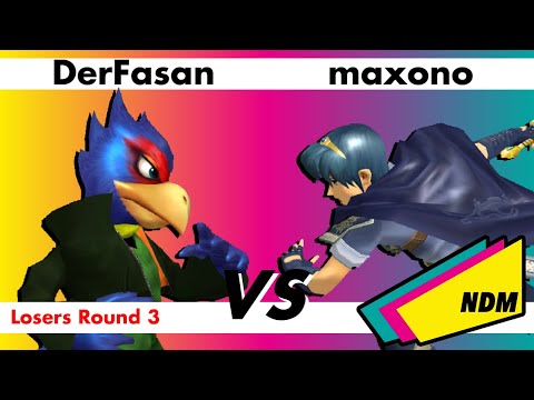 Neue Deutsche Melee - DerFasan (Falco) vs. maxono (Marth) Melee Top 16