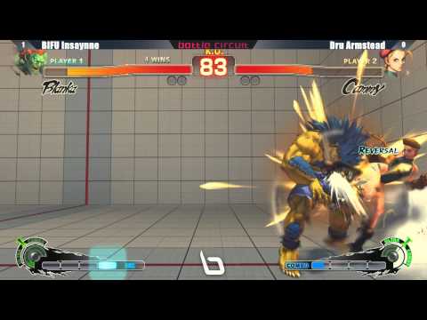 SSF4 AE2012 BIFU Insaynne vs Drew Armstead - Next Level Battle Circuit #3 Tournament