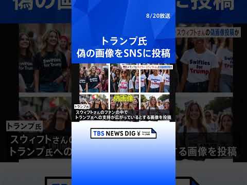 テイラー・スウィフト、トランプ支持者:元大統領が奇妙な写真を公開