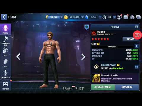 Shadowland Solo T1 Iron Fist vs. Black Symbiote Spider-Man Boss Relay Floor 3 Marvel Future Fight