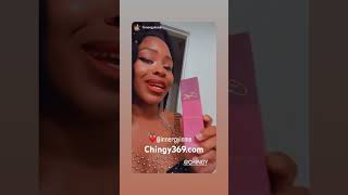 Thank you too this lovely young lady for repping🙏🏾😎 Chingy369.com