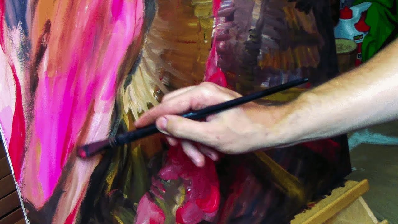 Abstract Oil Painting: Really Anyone Can Do It