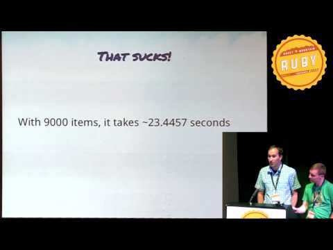 Rocky Mountain Ruby 2012 - Algorithms by Gordon Diggs