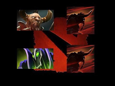 Dota 2 - Centaur Warrunner(Stampede) and Rubick(Stampede)