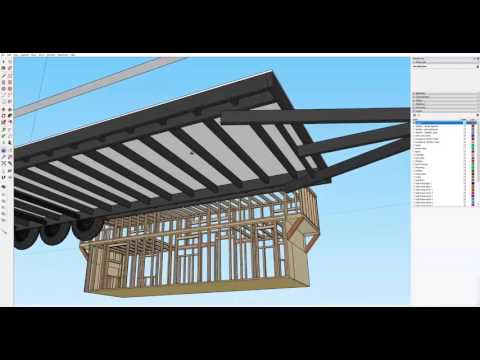 Part 3 | Designing a Tiny House in Sketchup
