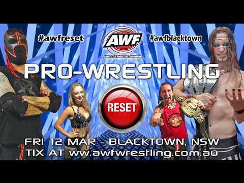 FULL SHOW: AWF PRO-WRESTLING RESET - 12/3/2021 Australian Wrestling Federation