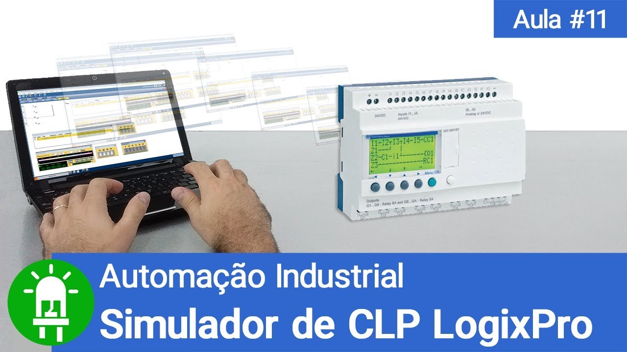 Como Simular um CLP em Situações Reais da Produção ? - Automação Industrial - Aula #11