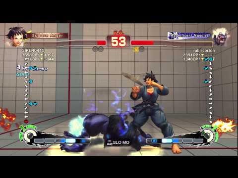 SIREN0415 [Makoto] vs. rabi-corton [Oni] | SSF4 Arcade Edition
