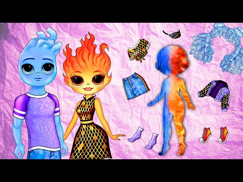 Elemental Ember and Wade become parents - Isabela's Paper World