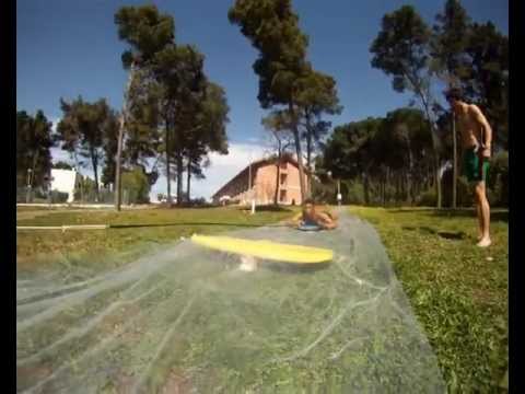 Human Slingshot Slip and Slide - (versão "tuga"!)