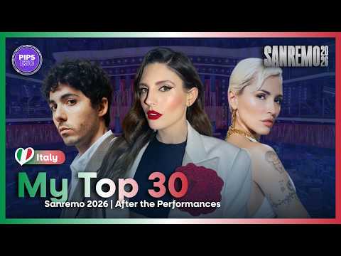 🇮🇹 Sanremo 2026: My TOP of All 30 Songs