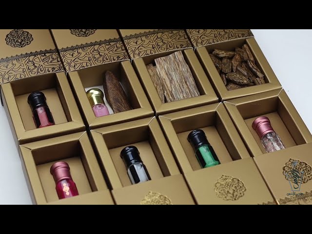 علب ربع تولة وخشب العود