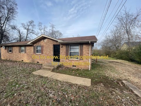 1809 Elizabeth Rd - Nashville, TN 37218 - Bordeaux property video