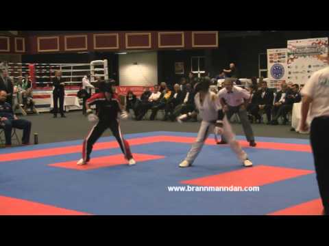 Eirin Dale v Luisa Gullotti -55kg WAKO Final 2011