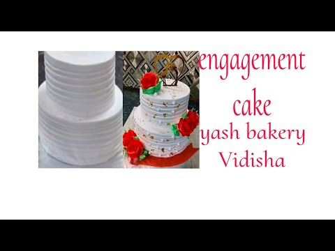 engagement cake ||ring ceremony cake|| wadding anniversary cake #yashbakeryvidisha