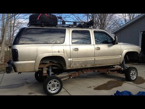 Chevrolet Suburban Ninth Generation Lifted Truck Build Project