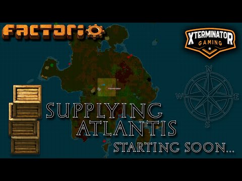 Factorio Supplying Atlantis Megabase - Module Base Setup & Update
