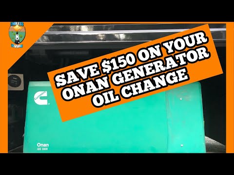 Onan Generator Oil Change | Step by Step Guide