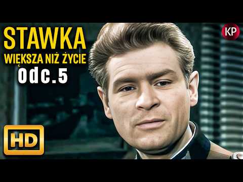 STAWKA WIĘKSZA NIŻ ŻYCIE– ODC. 5 - Pętla się zaciska | KOLOROWANY HD | Hans Kloss