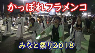 今年も『かっぽれフラメンコ』踊ってみた【清水みなと祭り2018】