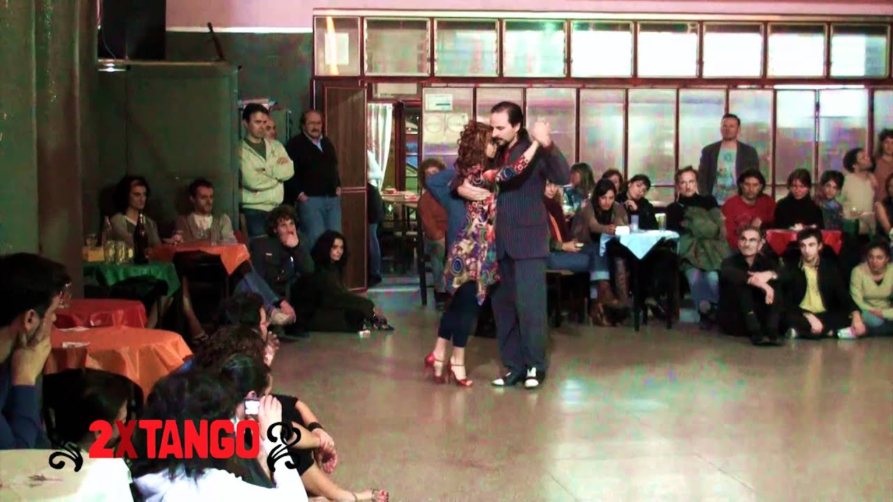 Damian Esell y Nancy Louzan Tango en Villa Malcolm