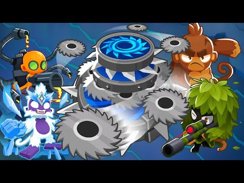 Erosion Chimps with Super Maelstrom and Axis of Debuff By ShaddowSquid! - Bloons TD 6