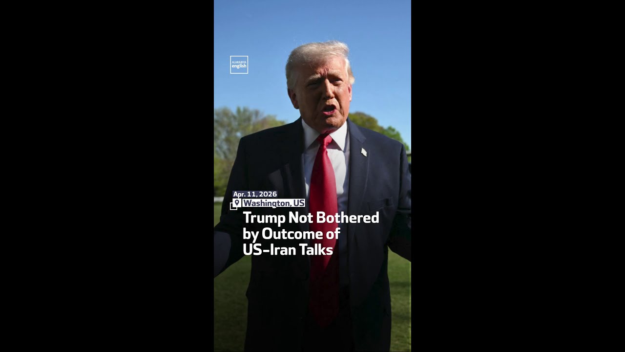 Video | Trump Not Bothered By Outcome Of US-Iran Talks