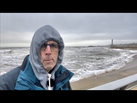 Storm Malik 🌊 Blackpool🗼4K/60