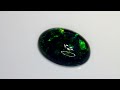 Opale Nobile Nero, taglio ovale cabochon, 12.56 ct Video 1