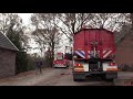 Stieren omgekomen bij stalbrand in Radewijk