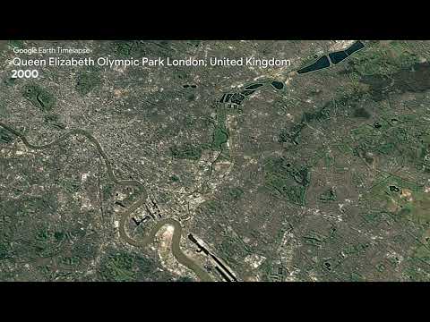 Queen Elizabeth Olympic Park London, United Kingdom - Earth Timelapse