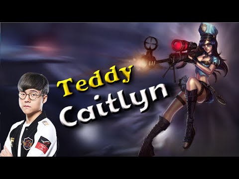 T1 Teddy Caitlyn vs Ezreal - ADC Matchup