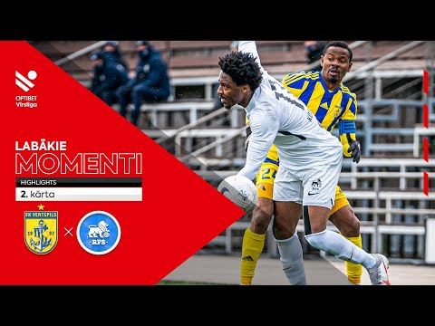 2. kārta: FK Ventspils 1:1 RFS (Labākie momenti)