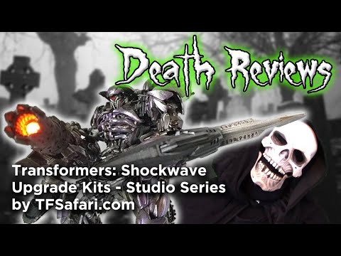 Death Reviews: Studio Series Shockwave Upgrade Kits - TFSafari