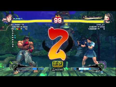 NO_NAME176 (Ryu) Vs JUNZ_E1 (Ibuki) SSF4 AE Ranked Matches - PSN