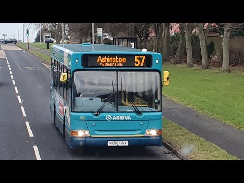 KICKDOWN: Route 57 | NK56HKV/1800 - Arriva Northumbria: Dennis Dart SLF/Dennis MPD