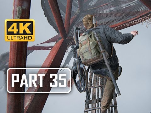 The Last of Us Part 2 Walkthrough Part 35 - Too High (4K PS4 PRO Gameplay)