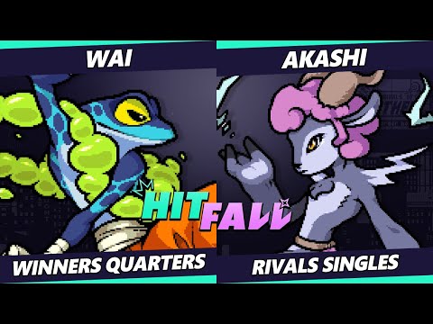 Hitfall 2023 - Wai (Ranno) Vs. Akashi (Absa) Rivals of Aether - RoA