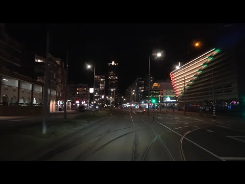 HTM tramlijn 1 Delft Tanthof - Scheveningen Noord v.v. - Remise Scheveningen | GTL8 3121 | 2020