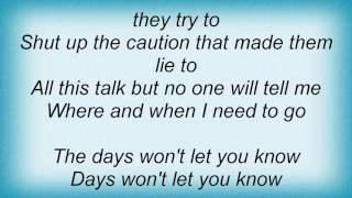 Idlewild - I Never Wanted Lyrics